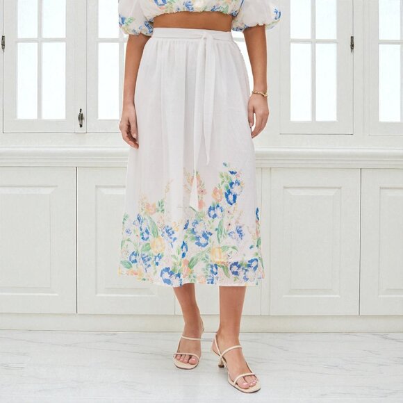 NWT En Saison Julia Midi Skirt  Julia Midi Skirt - Picture 2 of 4